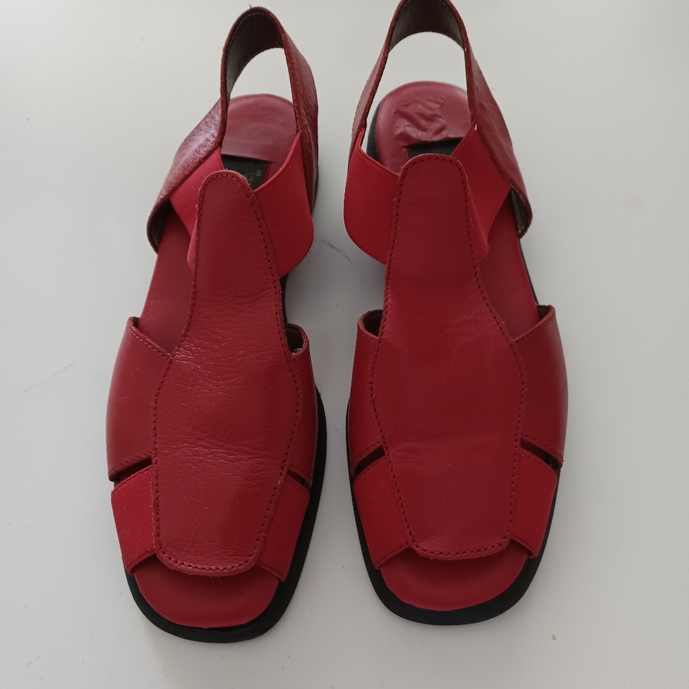Fisherman Sandals Red